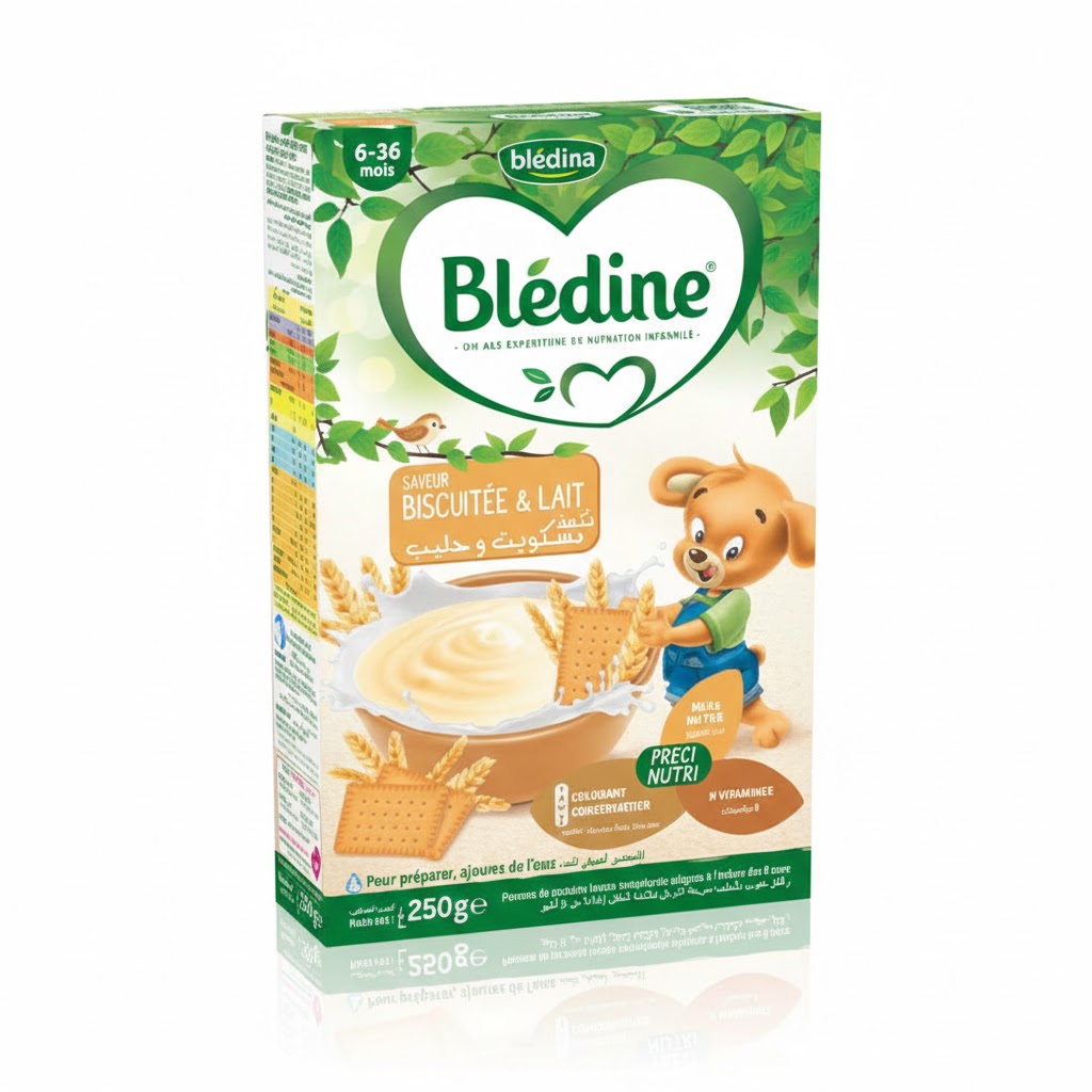 BLEDINE BISCUIT LAIT BT 250G — vue 1