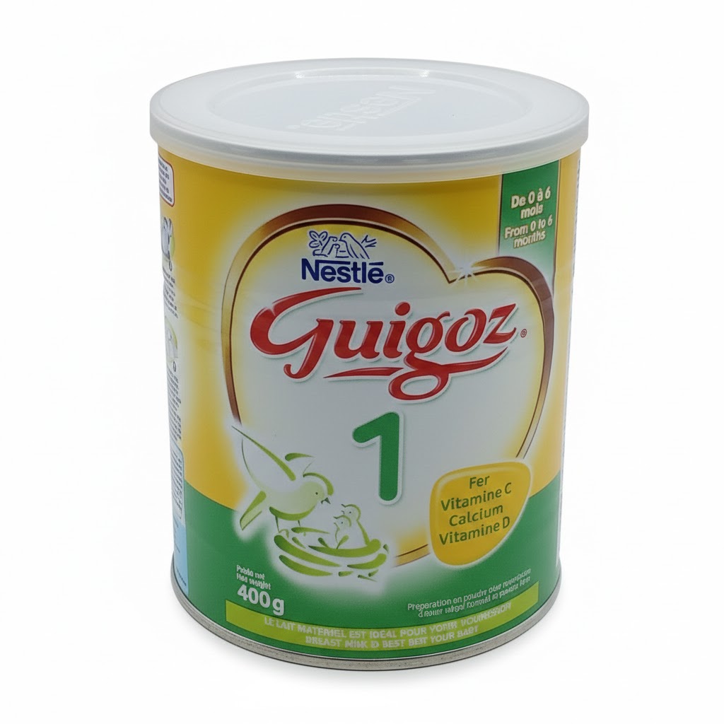 GUIGOZ LAIT VERT 1ER AGE 400G — vue 1