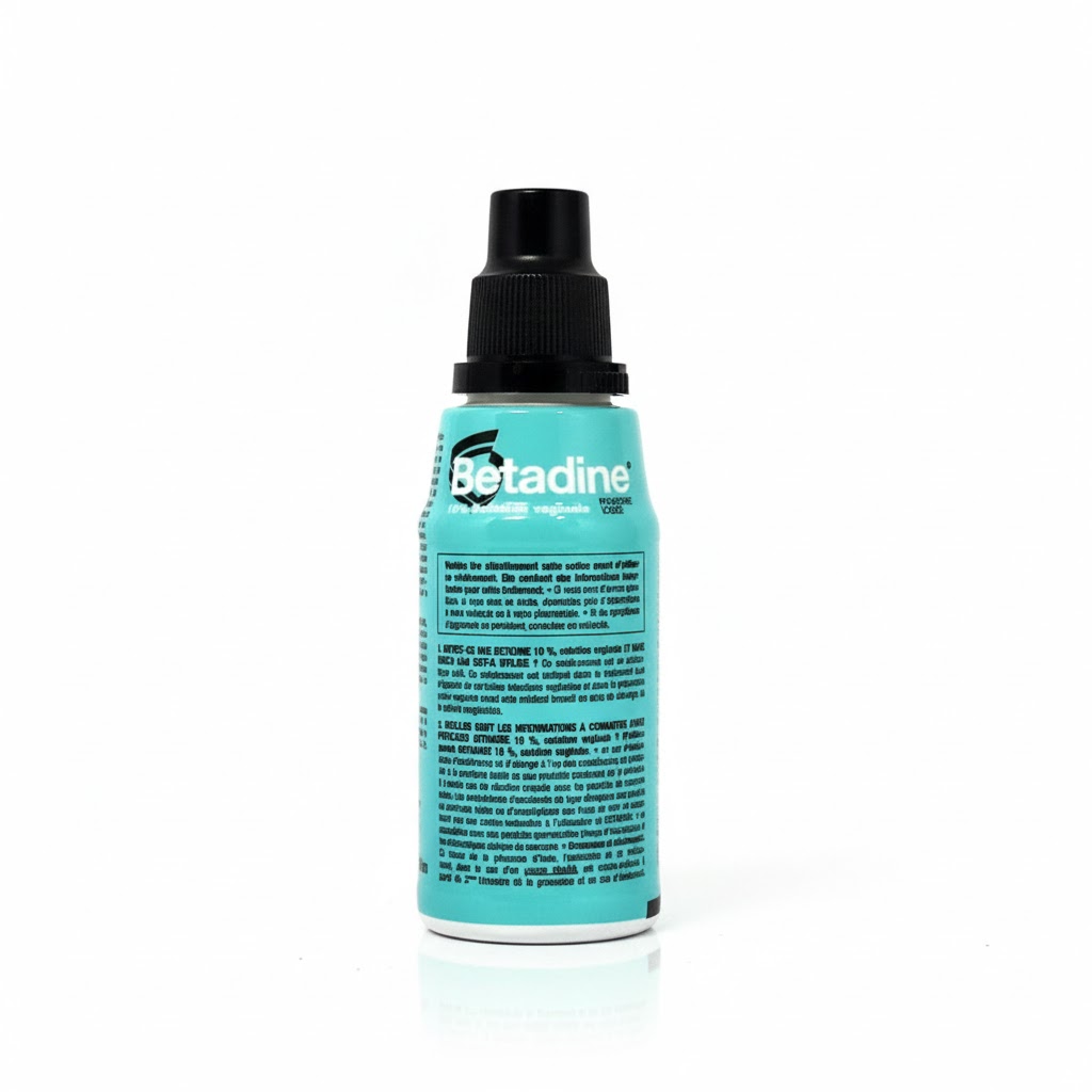 BETADINE SOL GYNECO BLEU 125ML — vue 1