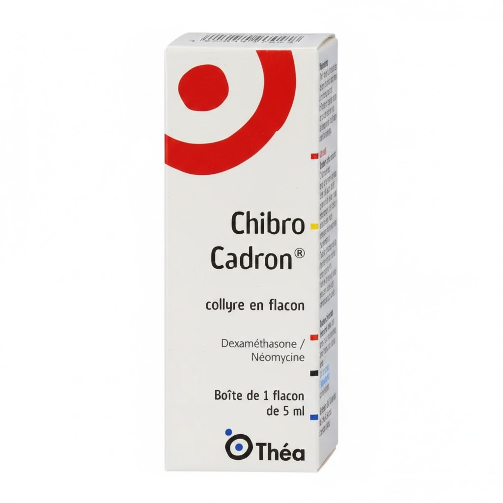 CHIBRO-CADRON COLLYRE FL 5ML — vue 1