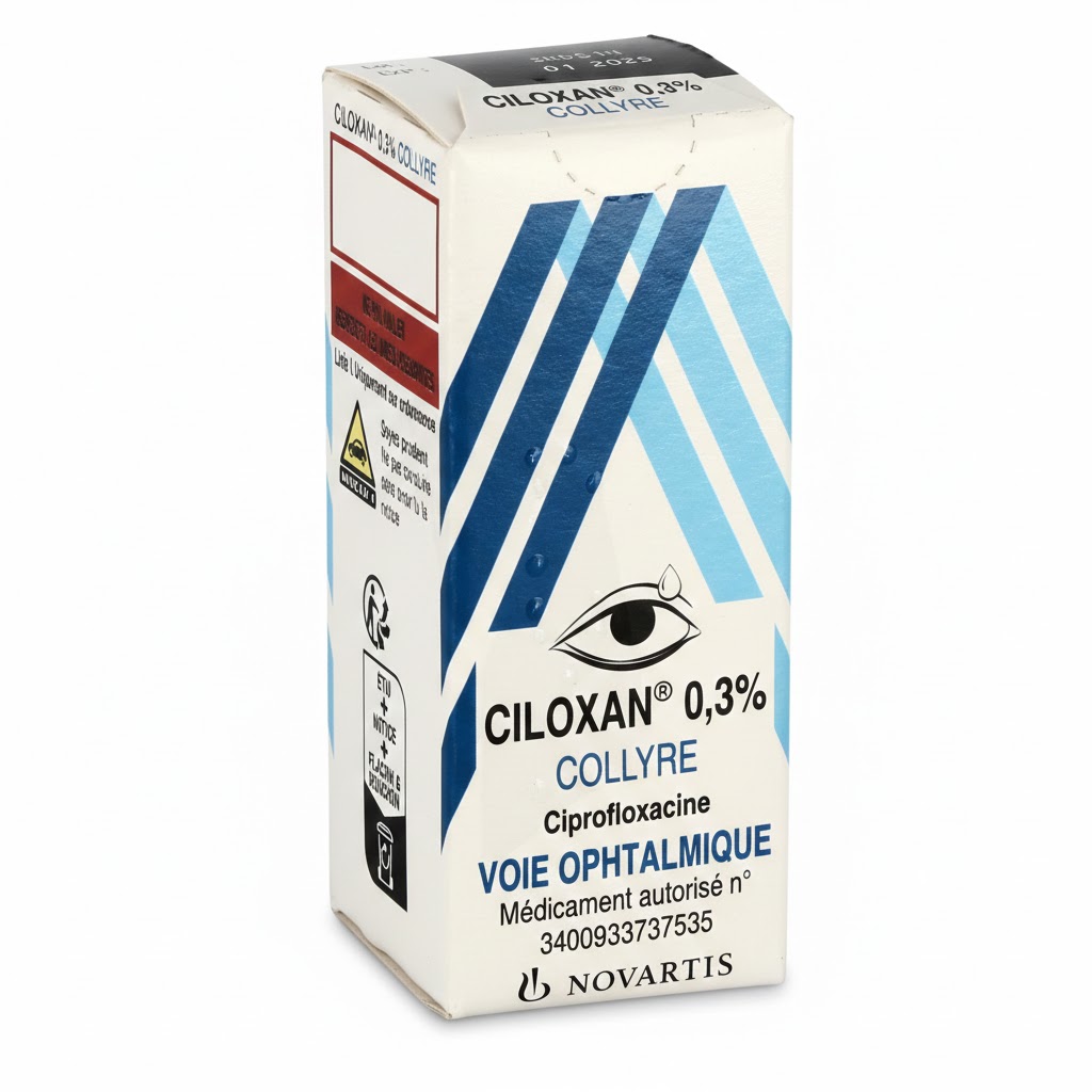 CILOXAN 0,3% COLLYRE FL 5ML — vue 1