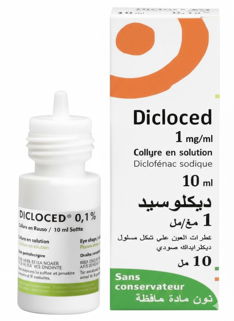 DICLOCED 1% CY FL 10ML — vue 1