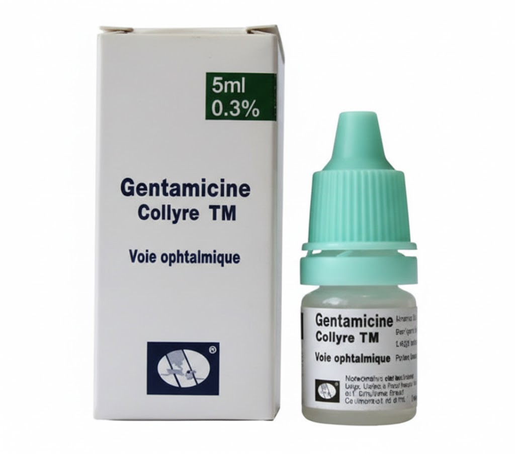 GENTAMICINE 0,3% COLL F/5ML — vue 1