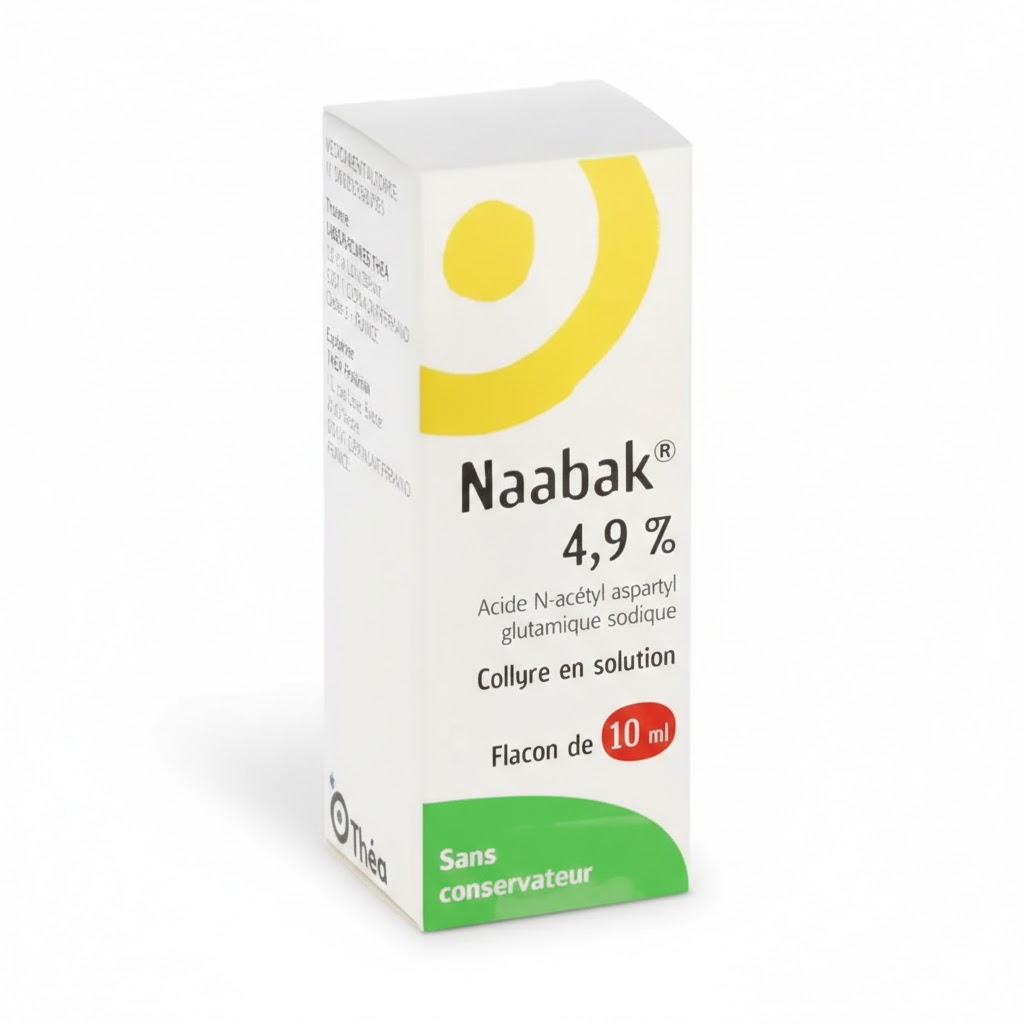 NAABAK 4,9% COLLYRE FL 5ML — vue 1