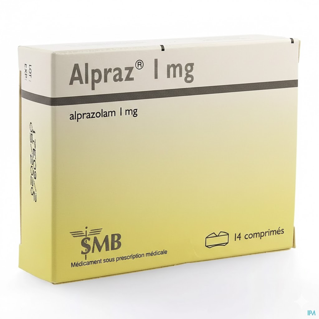 ALPRAZ 1MG CPR B/14 — vue 1
