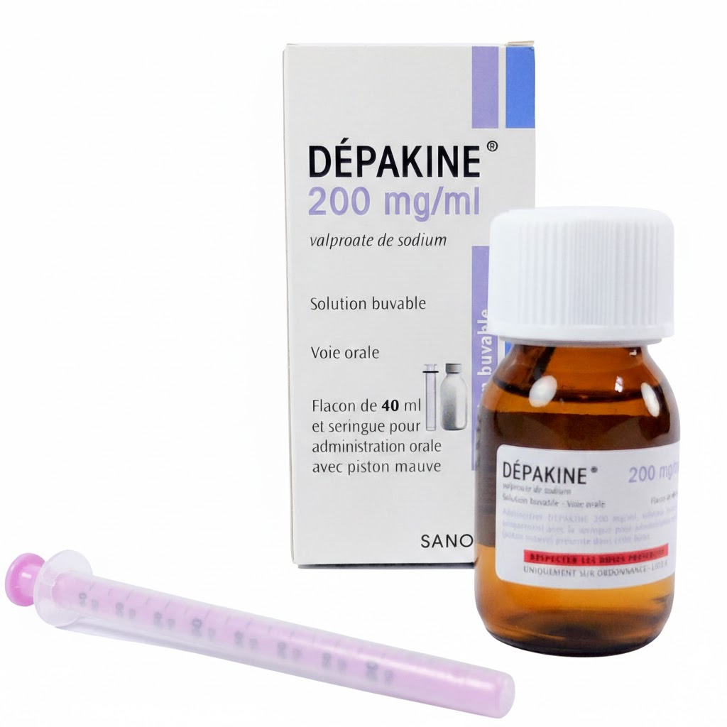 DEPAKINE BUV SOL FL 40ML — vue 1