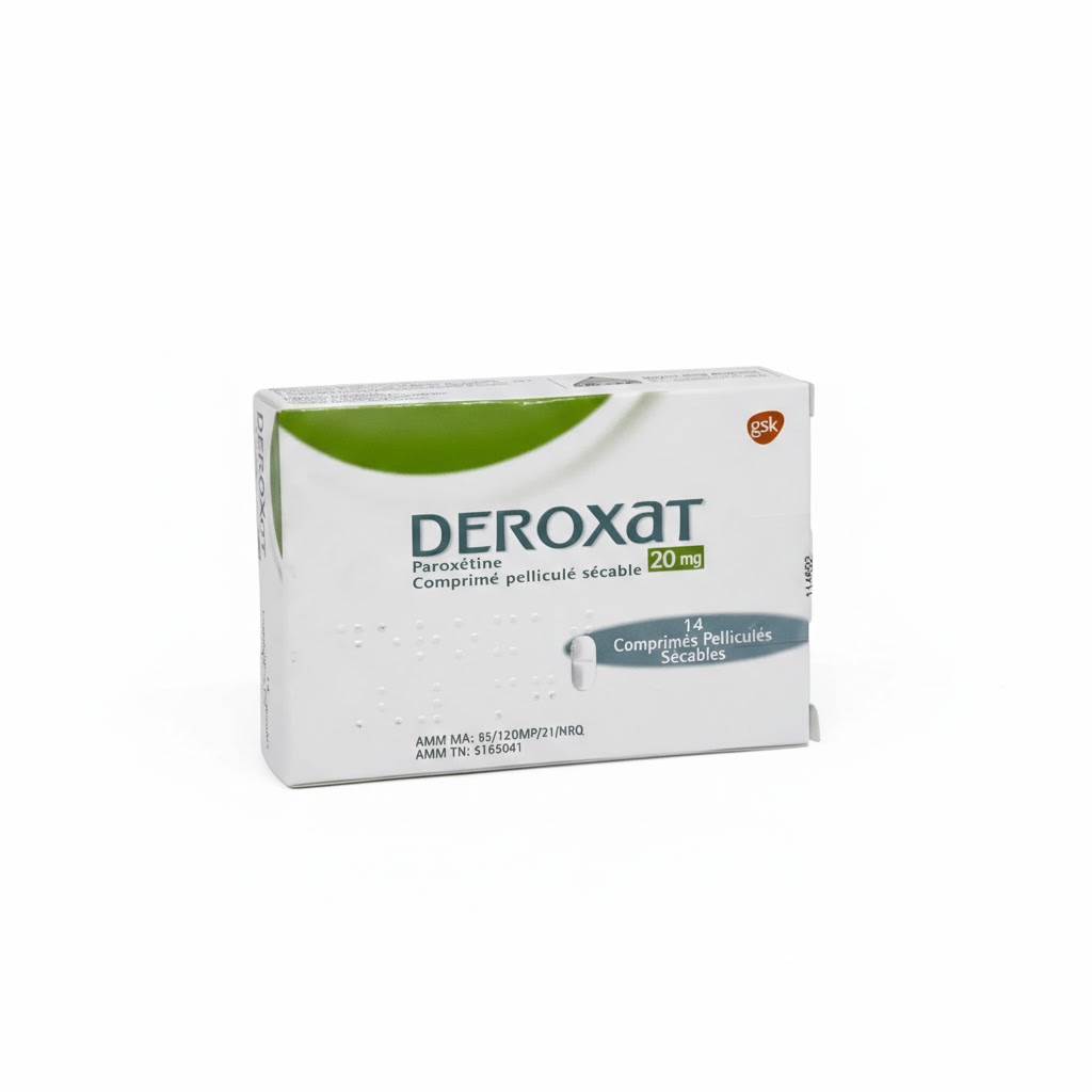 DEROXAT 20MG CP BT 14 — vue 1