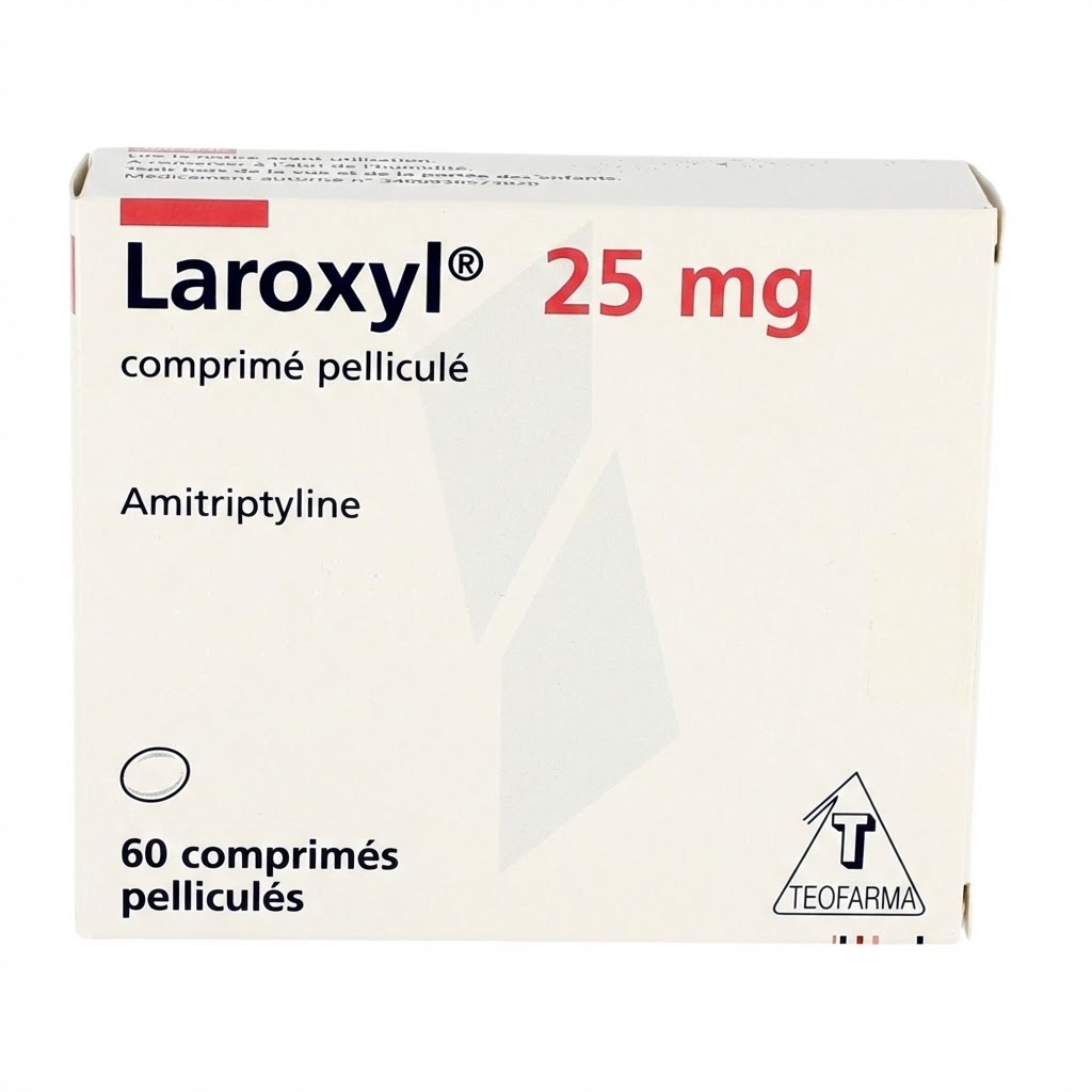 LAROXYL 25MG CP BT 60 — vue 1