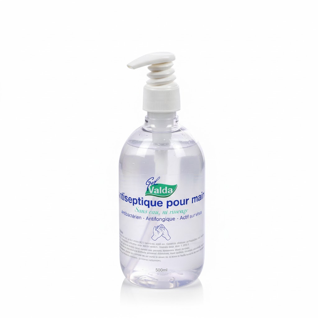 VALDA GEL ANTISEPT MAINS 500ML — vue 1