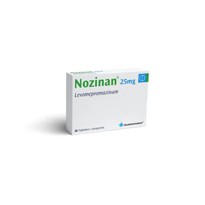 NOZINAN 25MG CPR BT 20 — vue 1