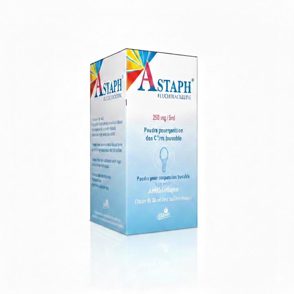 ASTAPH PDR SUSP 250MG FL5ML — vue 1
