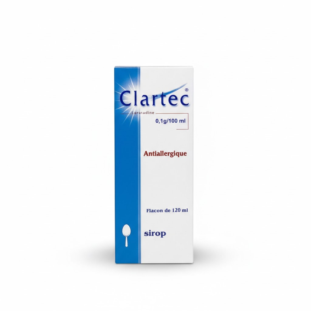 CLARTEC 5MG/5ML SP F/120ML — vue 1
