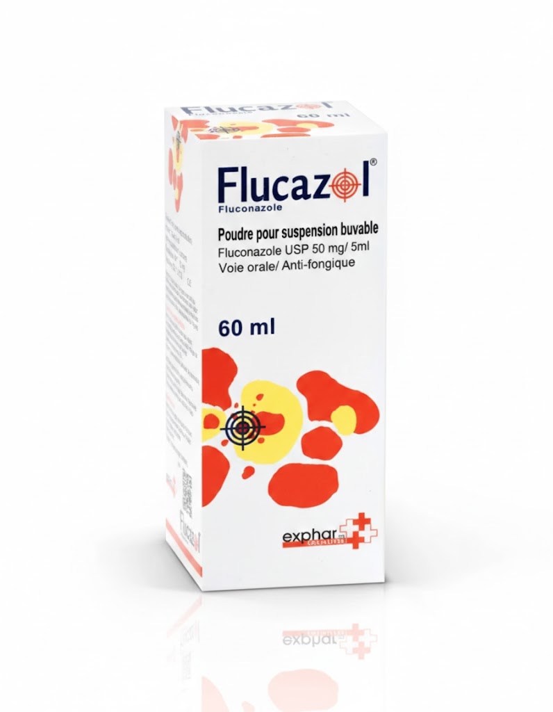 FLUCAZOL 50MG PDRE SUSP FL/60ML — vue 1