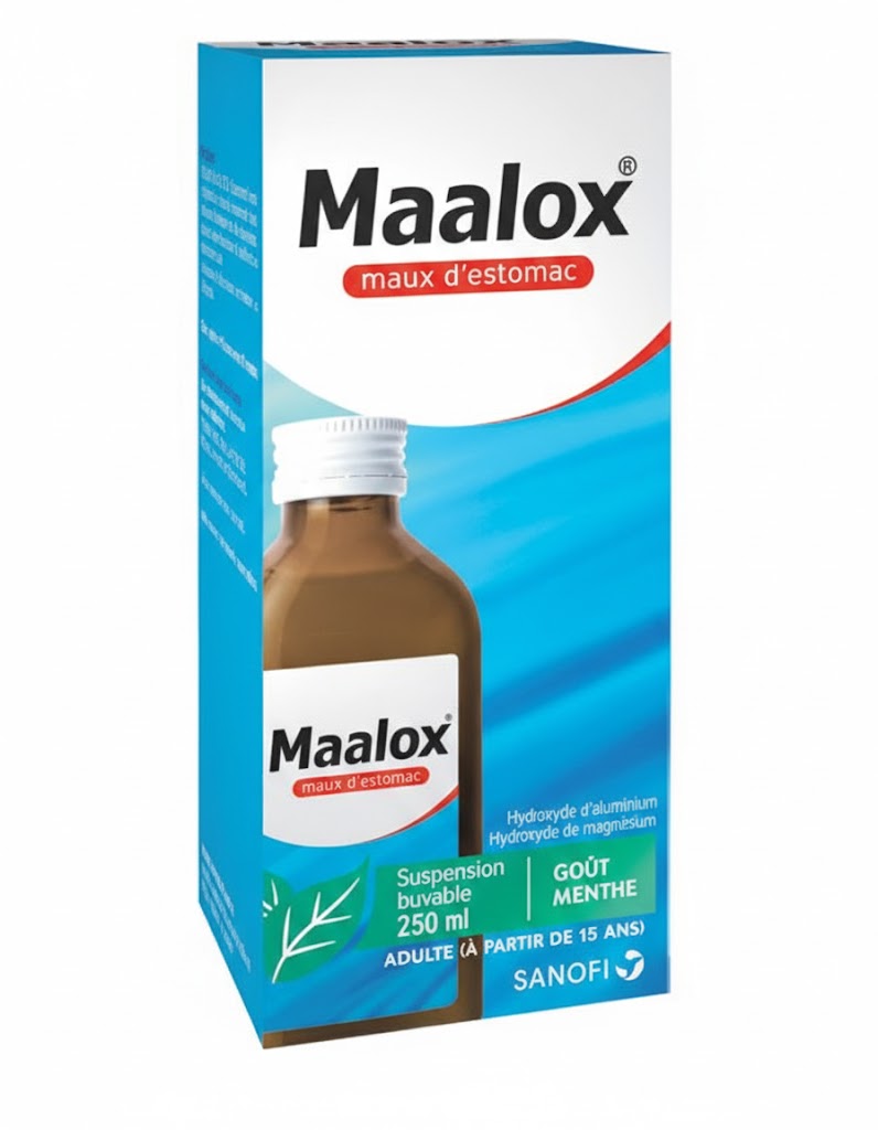 MAALOX BUV SUSP FV 250ML — vue 1