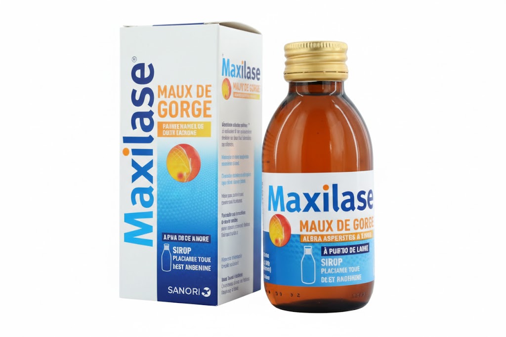 MAXILASE 200U/ML SIROP FL125ML — vue 1