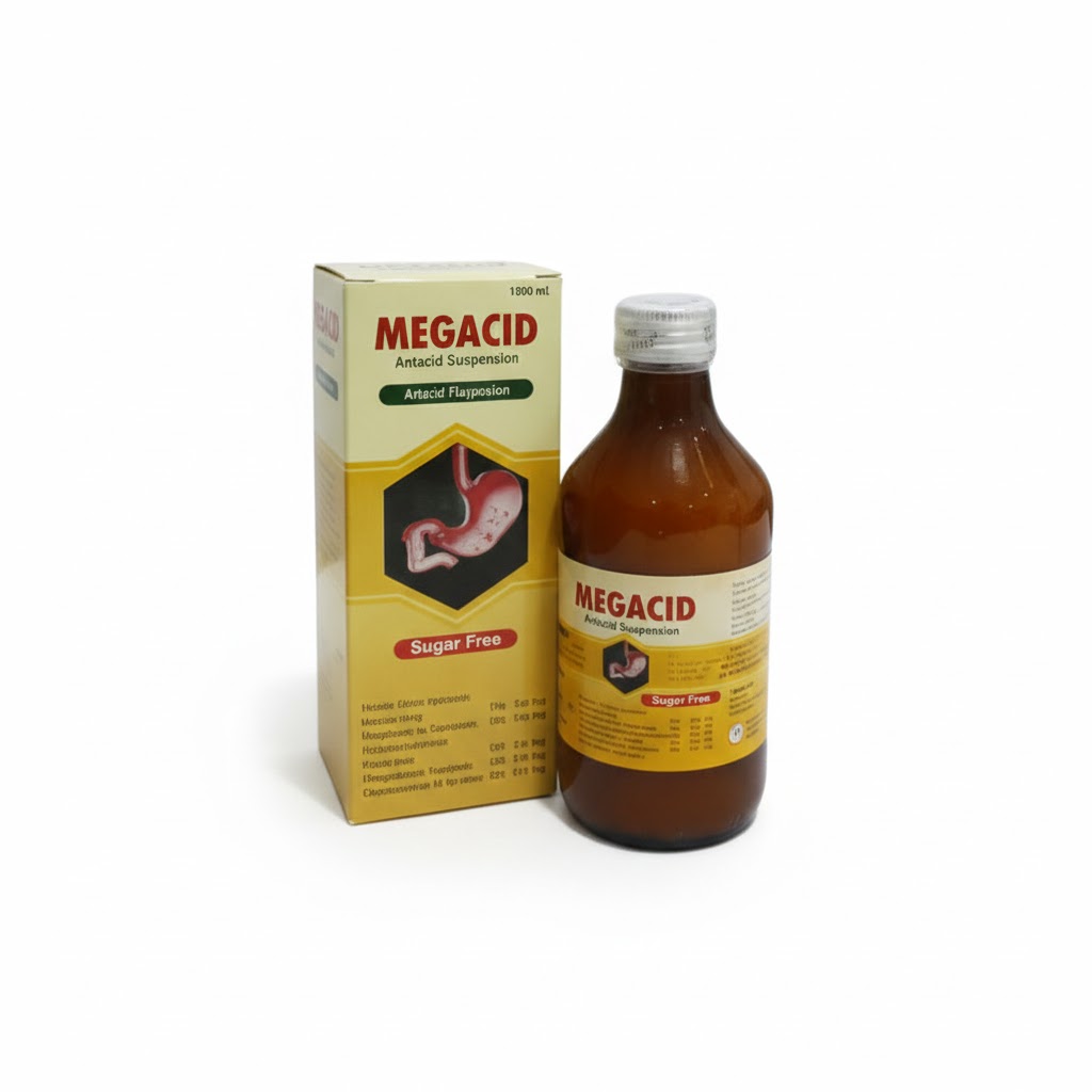 MEGACID SUSP BUV FL200ML — vue 1