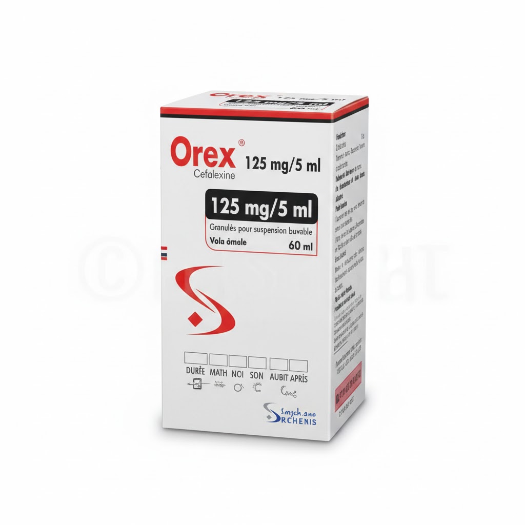 OREX 125MG SP FL/60ML — vue 1