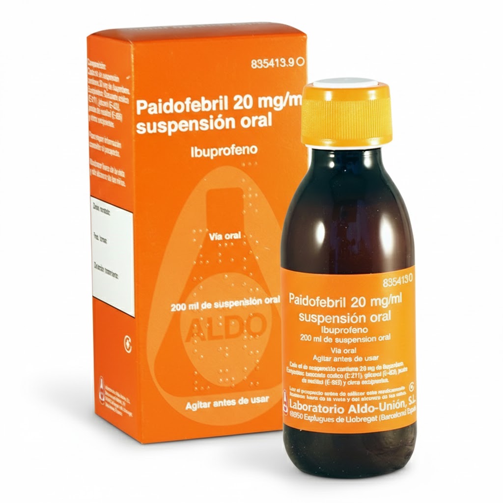 PAIDOFEBRIL 100MG/5ML SIROP FL/200ML — vue 1