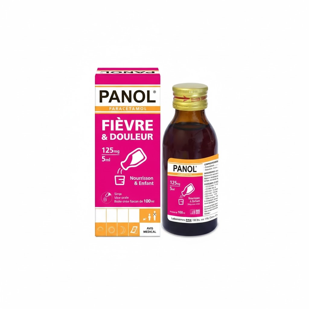PANOL 250MG/5ML SUSP BUV F/100ML — vue 1