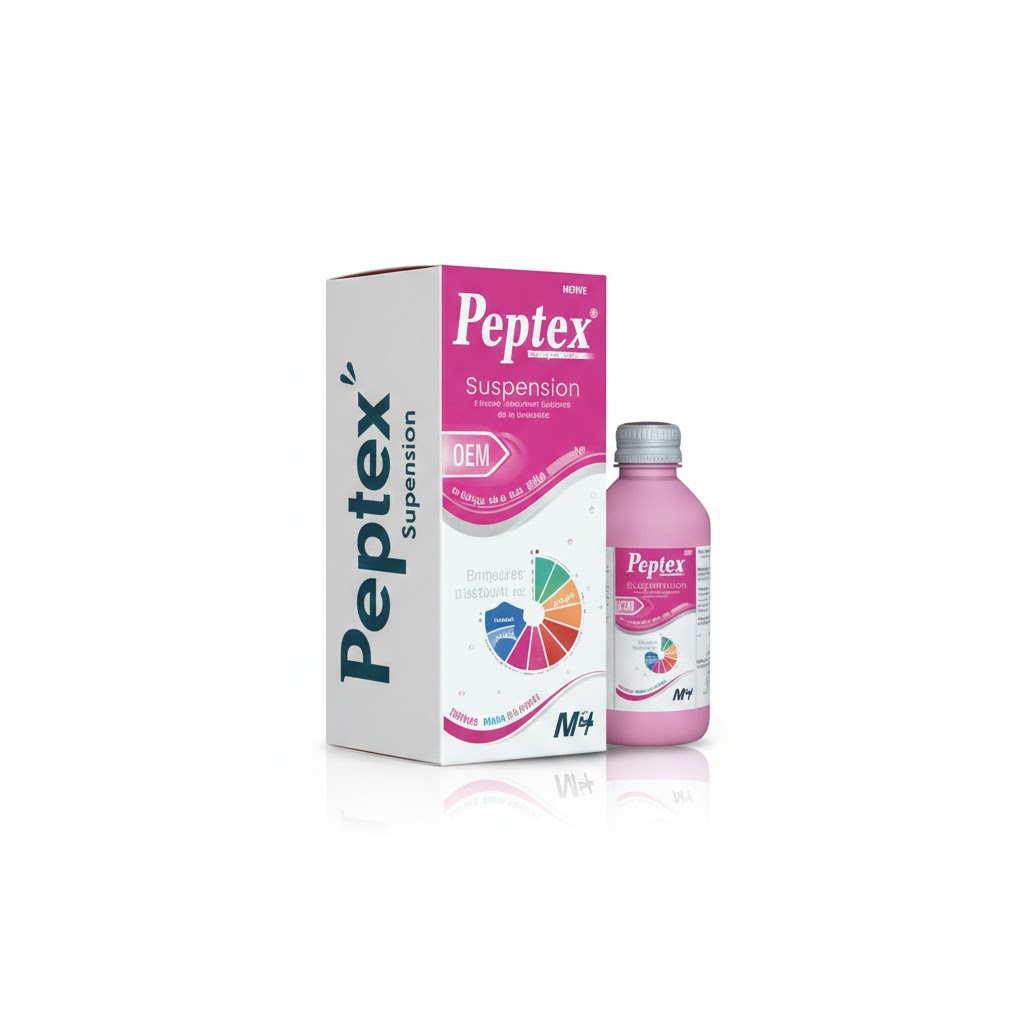 PEPTEX 250MG/250MG/50MG SUSP BUV F/... — vue 1