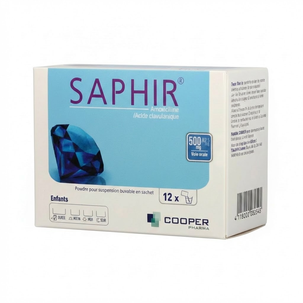 SAPHIR ENF 100/12,5MG SP F/60ML — vue 1