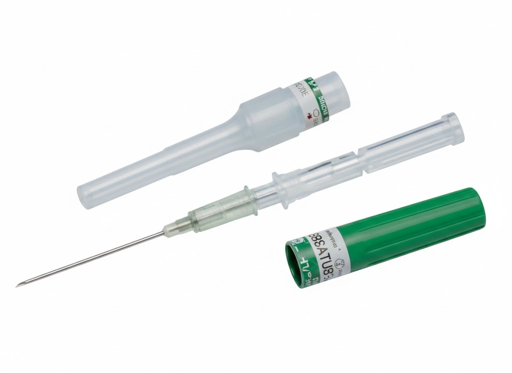 CATHETER 18 G VERT — vue 1