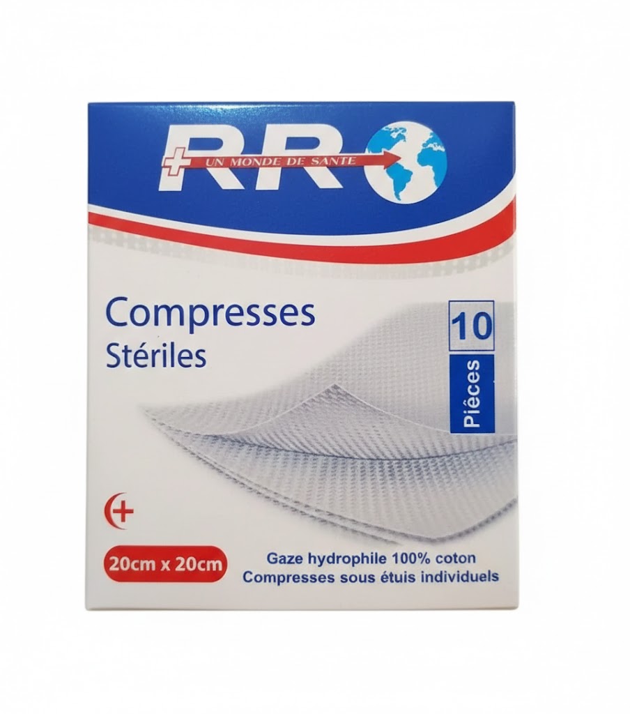 COMPRESS STER 20X20/10 C20 — vue 1