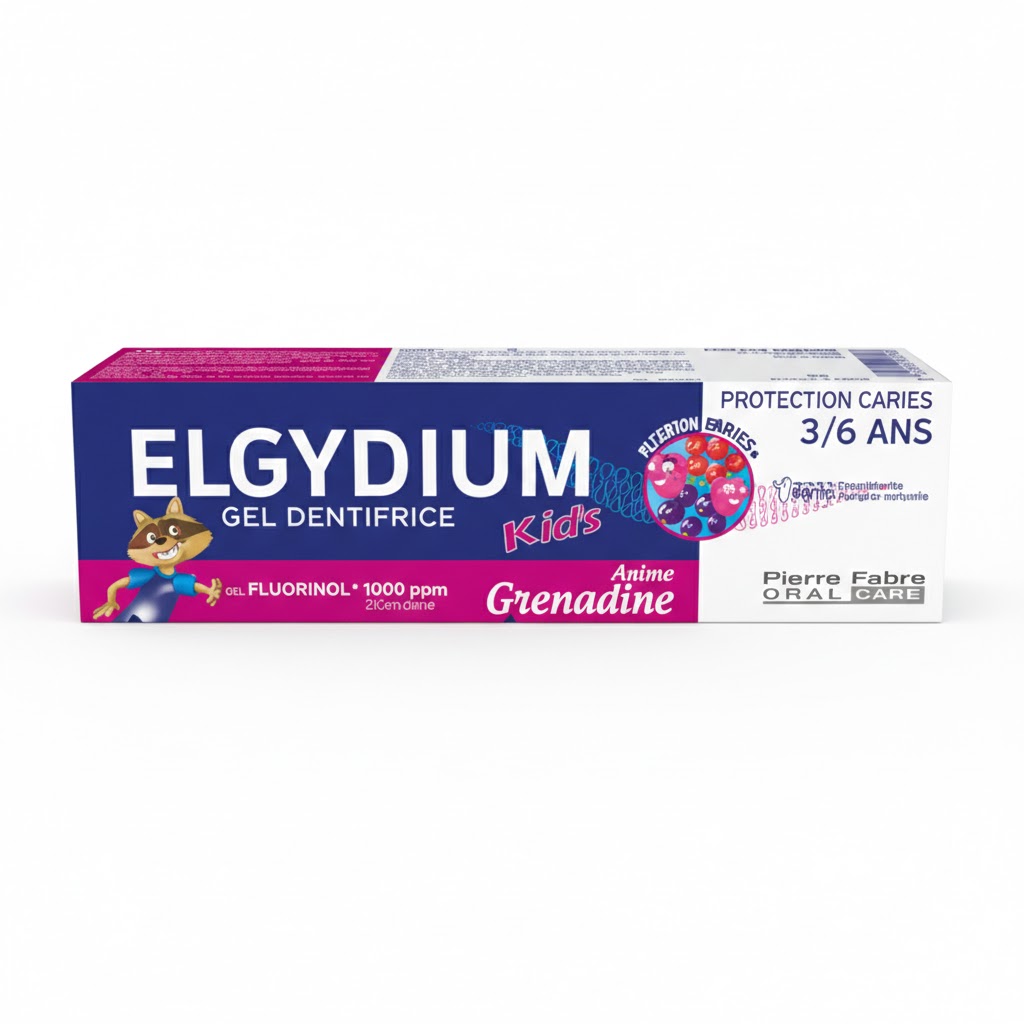 ELGYDIUM KIDS 3-6 ANS DENTIFRICE — vue 1