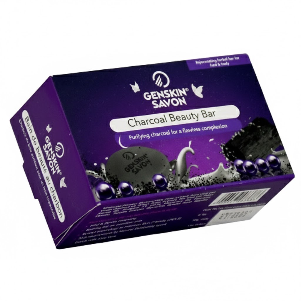 GENKSIN SAVON PUR CHARBON 150G — vue 1