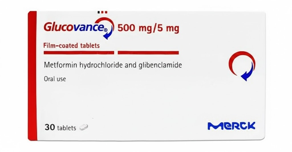 GLUCOVANCE 500MG/5MG COMP B/30 — vue 1