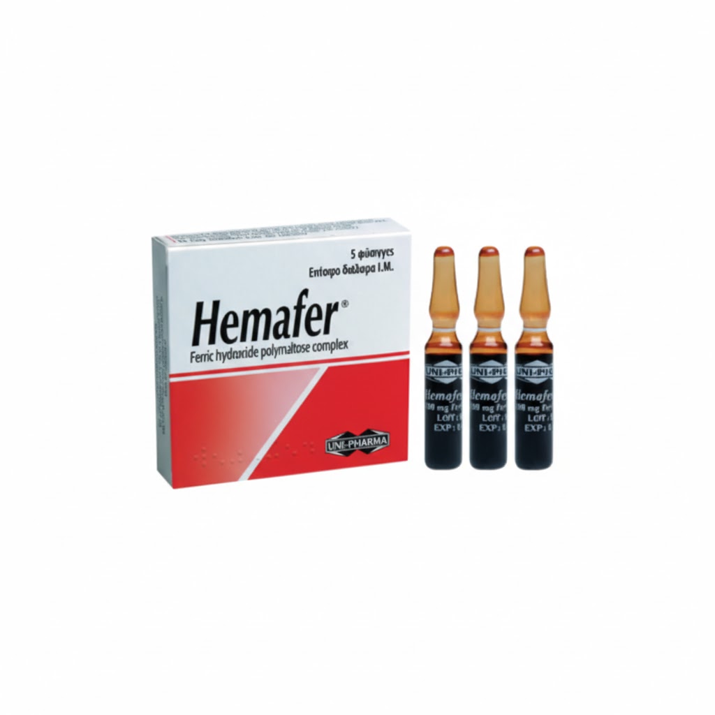 HEMAFER INJ 100MG/5ML B/5 — vue 1