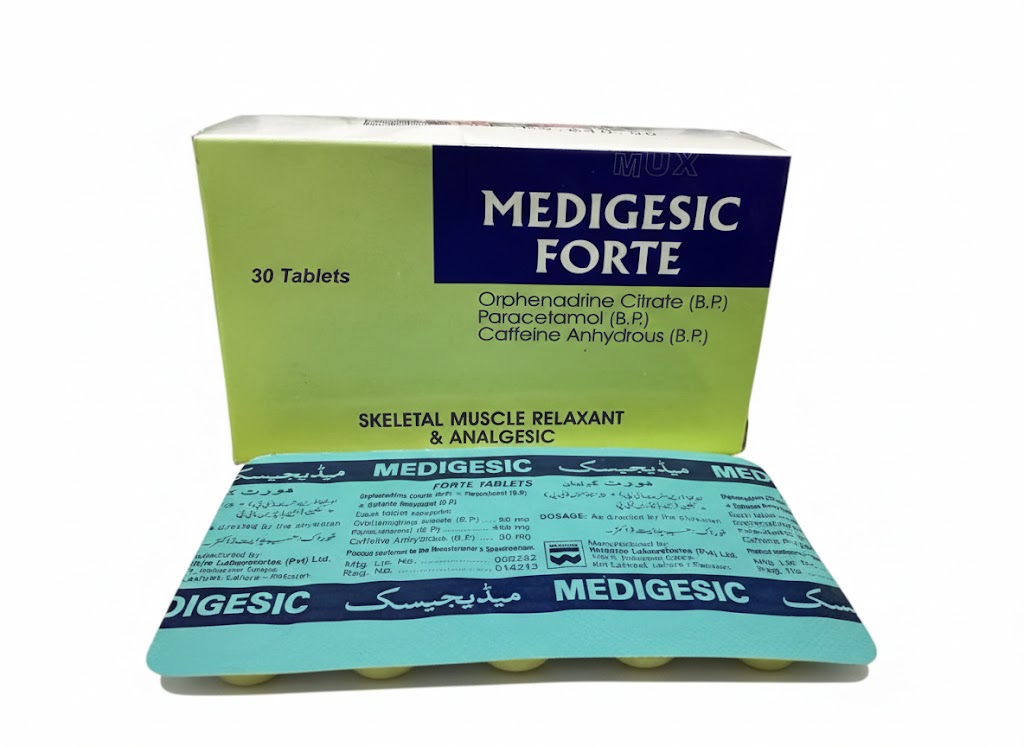 MEDIGESIC FORTE TABLETS — vue 1