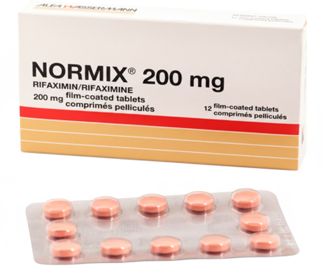 NORMIX 200MG CP B/12 — vue 1