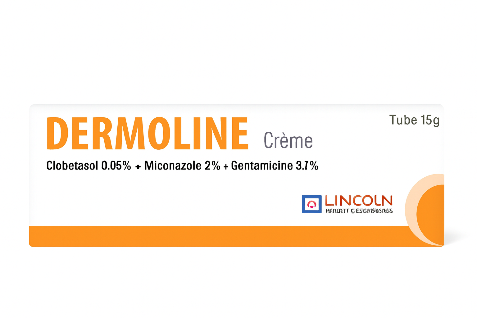 DERMOLINE CR T/15G — vue 1