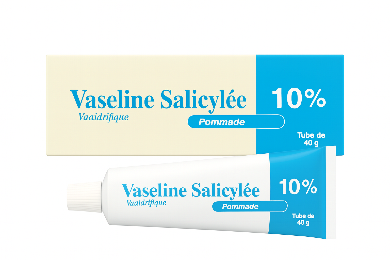 VASELINE SALICYLEE 10% T/40G — vue 1