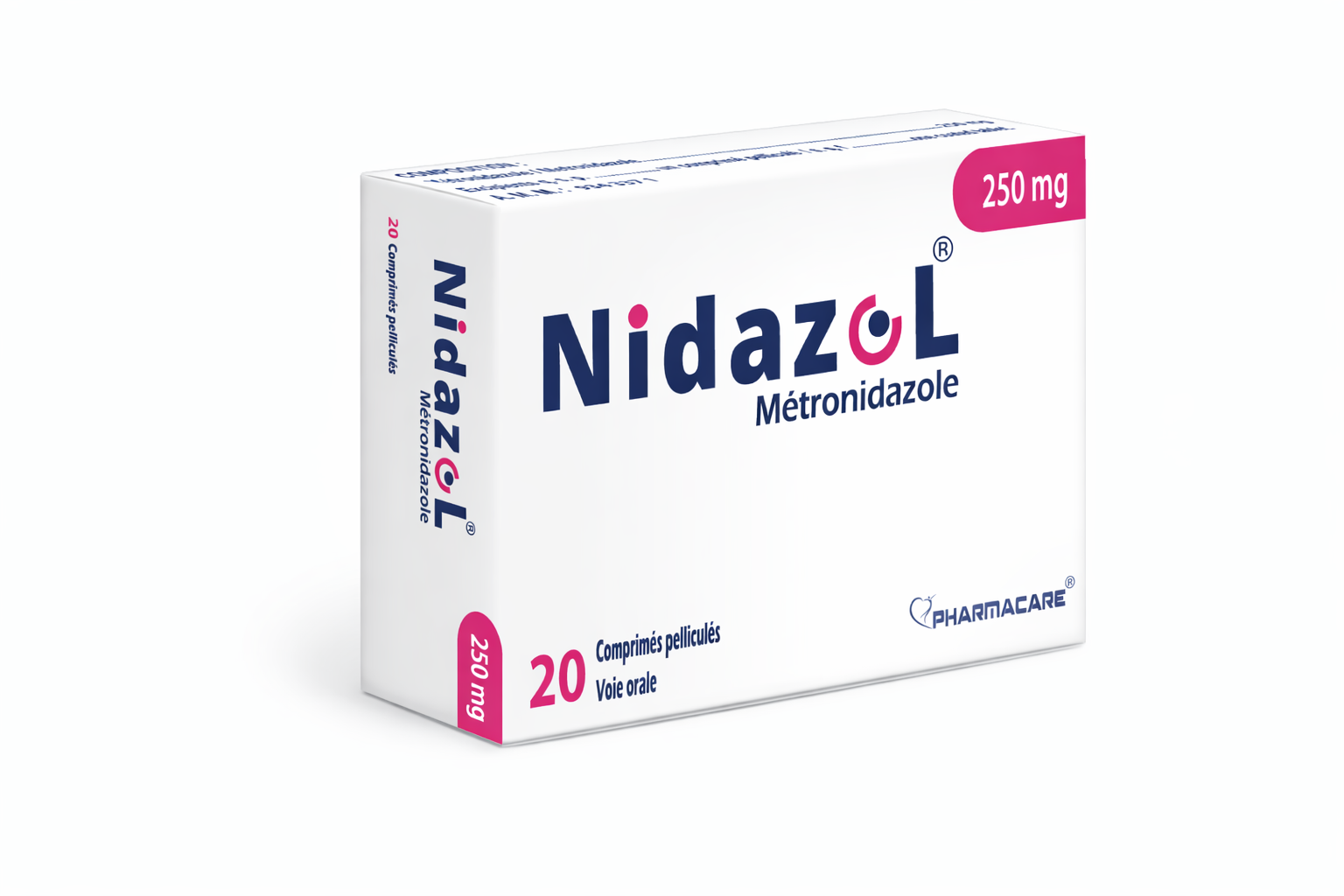 NIDAZOLE 250MG CP — vue 1