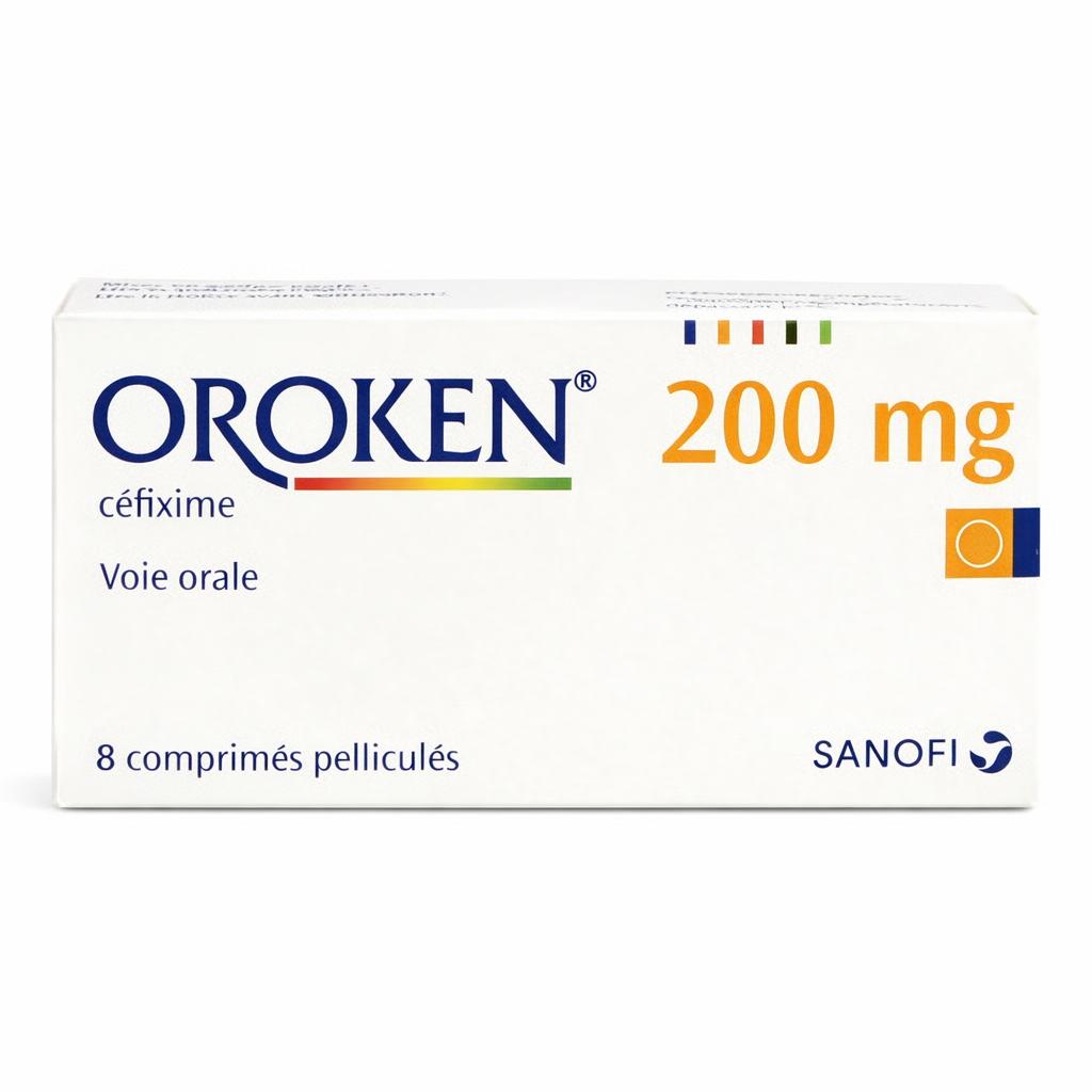OROKEN 200MG CPR BT 8 — vue 1
