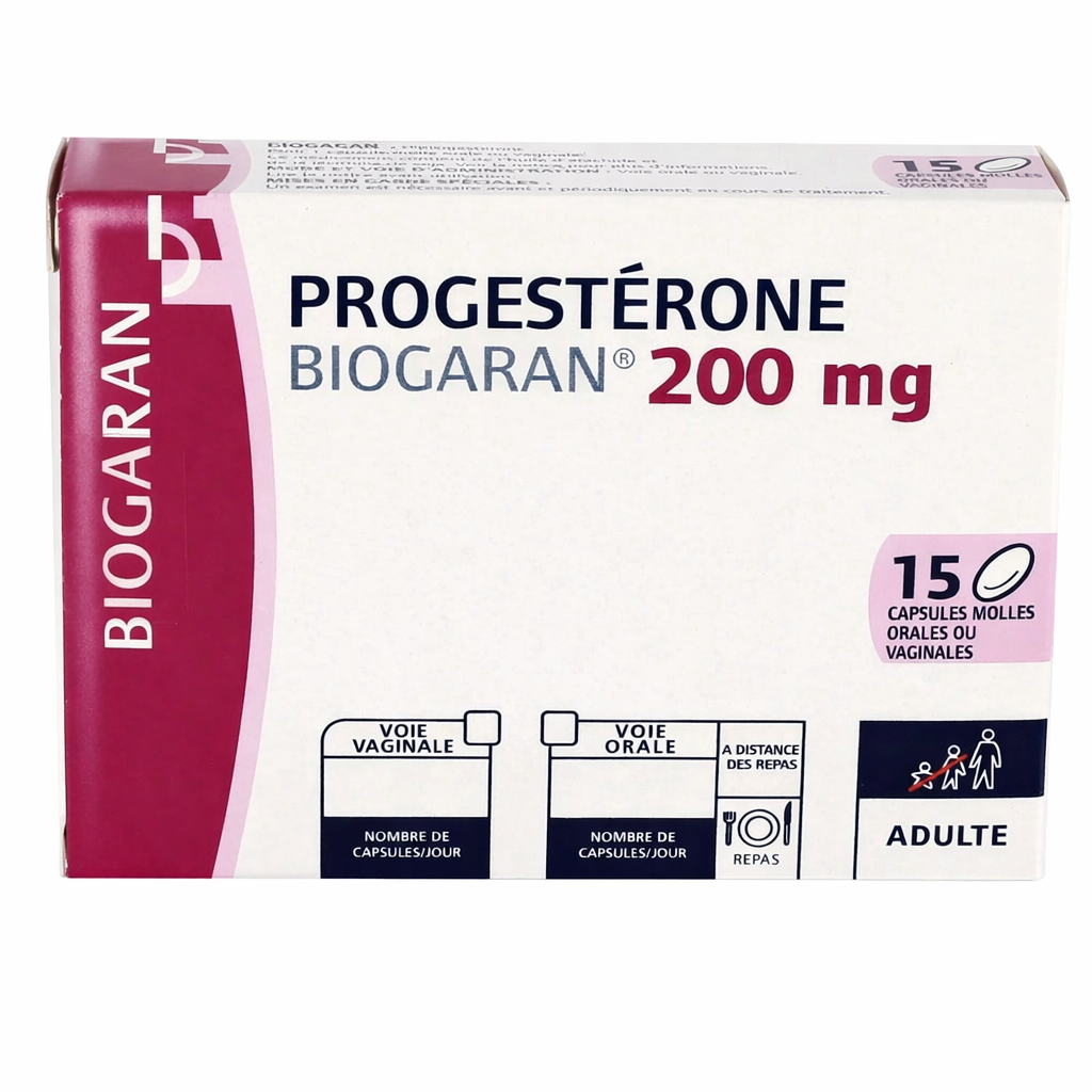 PROGESTERONE-GH 200MG CAPS — vue 1