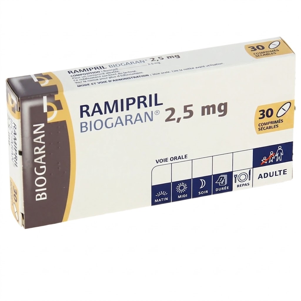 RAMIPRIL GH 2,5MG CPR B/30 — vue 1