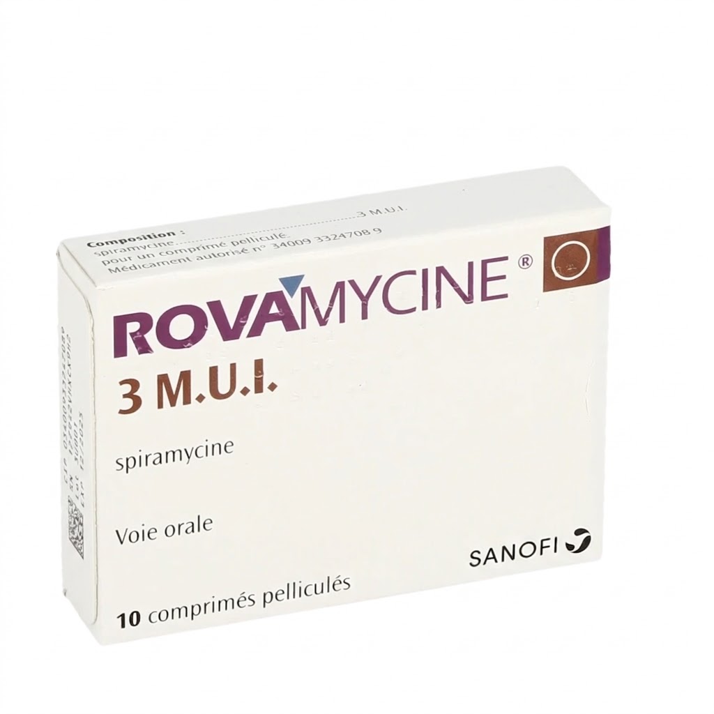 ROVAMYCINE 3 MILLION CPR BT 10 — vue 1