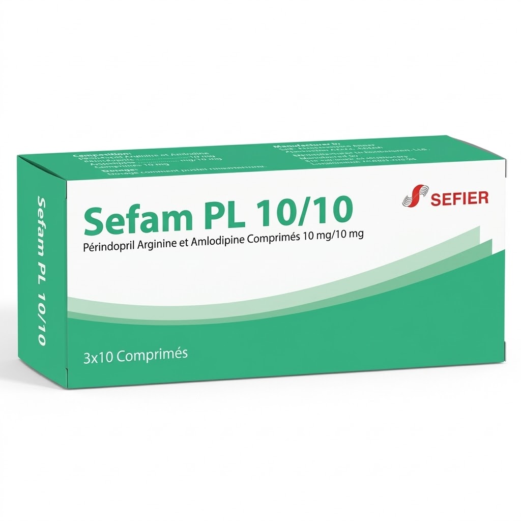 SEFAM PL CRP 10/10MG BT 30 — vue 1