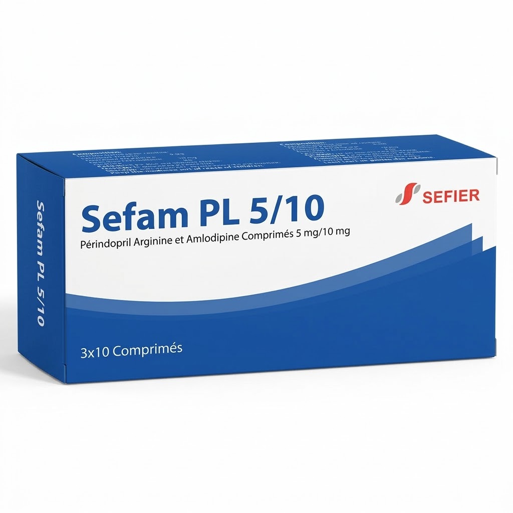 SEFAM PL CRP 5/10MG BT 30 — vue 1