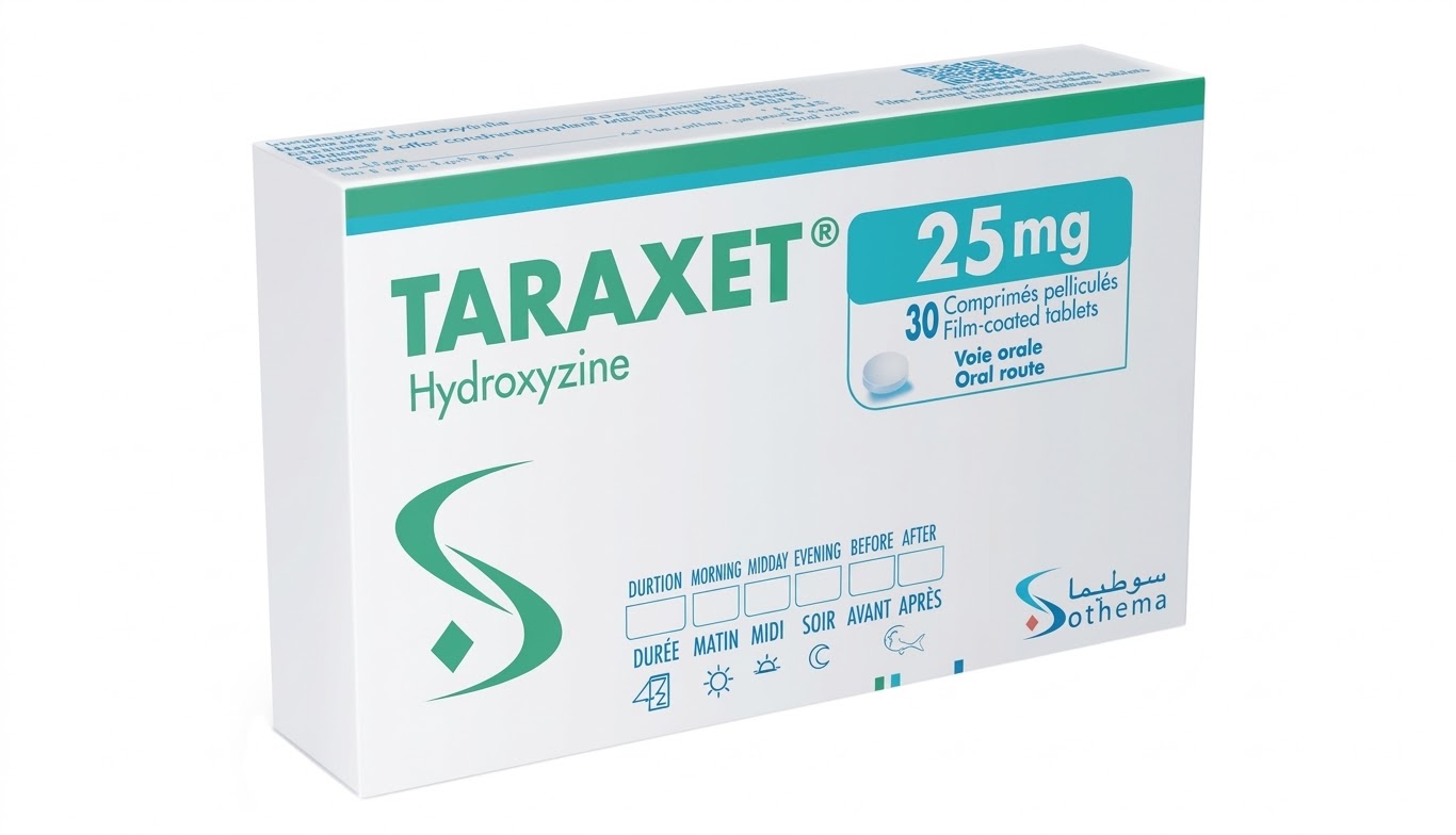 TARAXET 25MG CP B/30 — vue 1