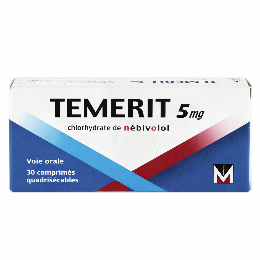 TEMERIT 5MG CP B/30 — vue 1