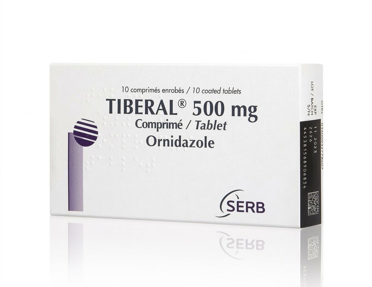 TIBERAL 500MG CPR BT 3 — vue 1
