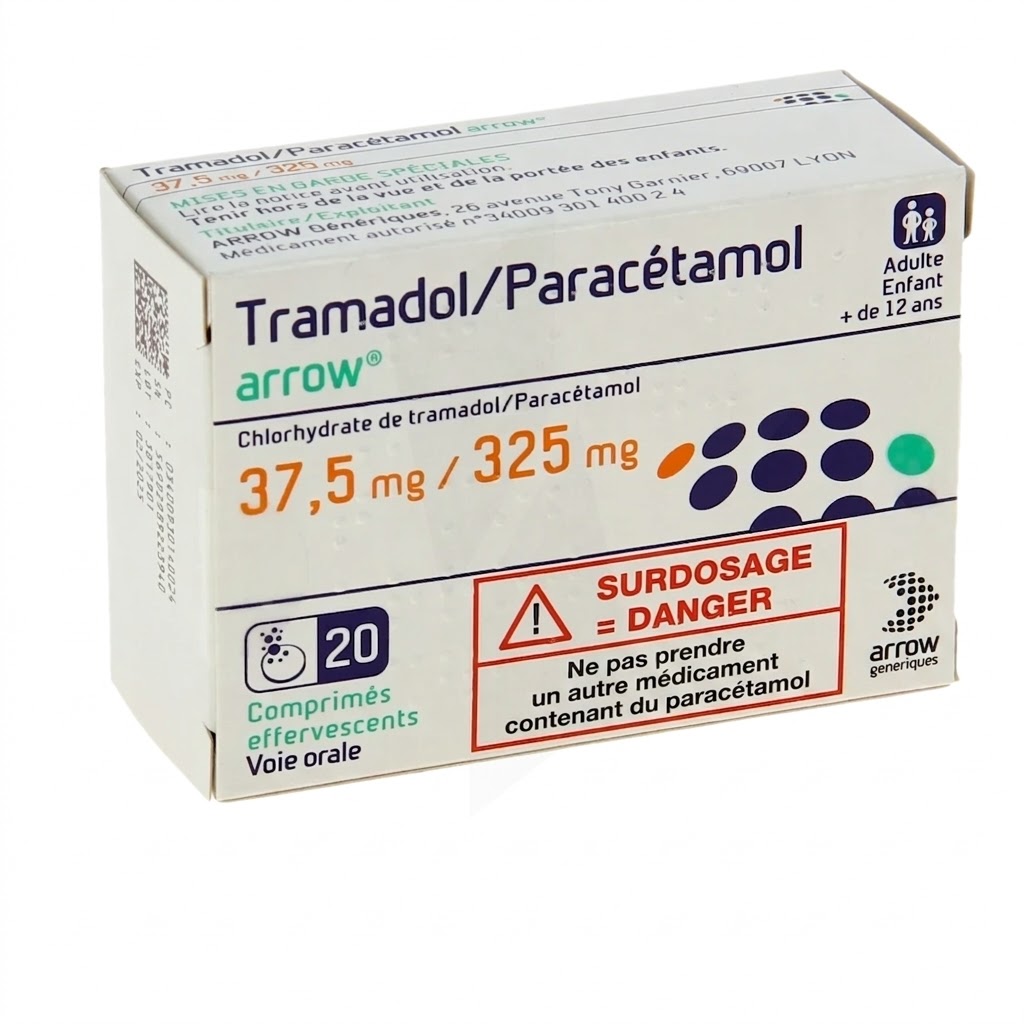 TRAMADOL/PARAC ARROW 37,5/325 — vue 1