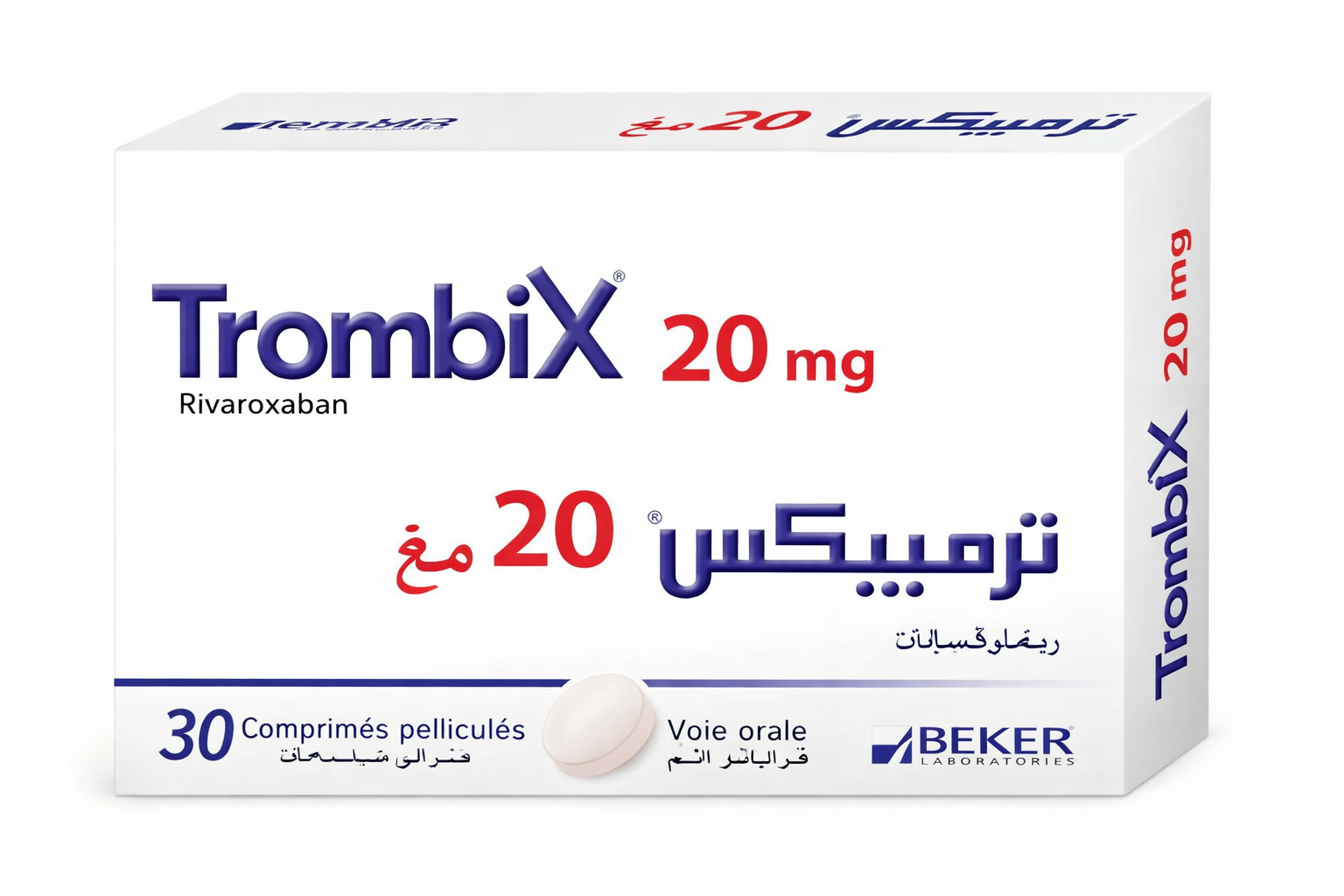 TROMBIX 20MG CPR B/30 — vue 1