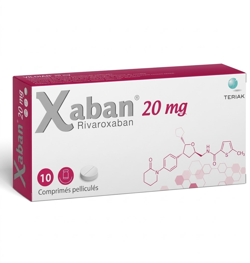 XABAN 20MG CPR PELL BT 10 — vue 1