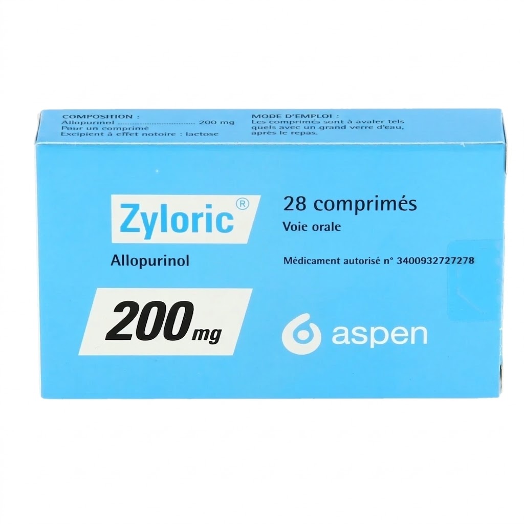 ZYLORIC 200MG CPR SECAB BT 28 — vue 1