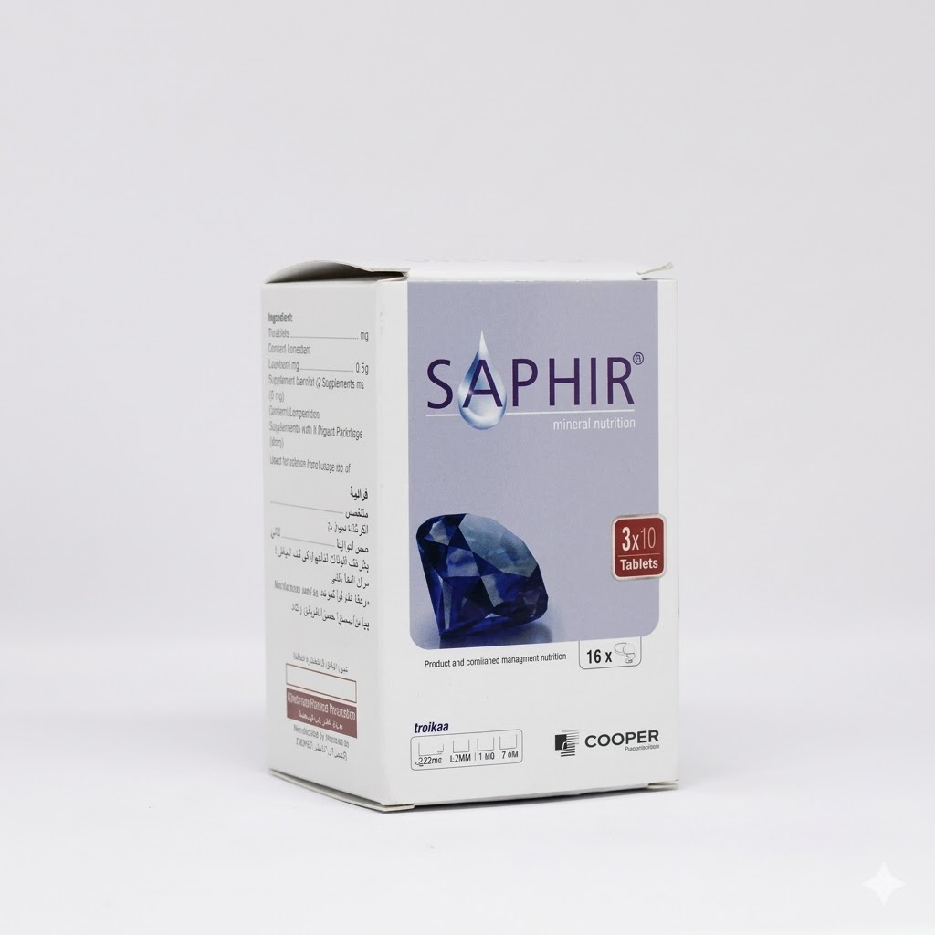 SAPHIR 1G/125MG B/16 SACH — vue 1